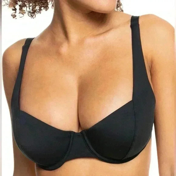 Roxy Other - Roxy Beach Classics Underwire Bikini Top - Anthracite Black
